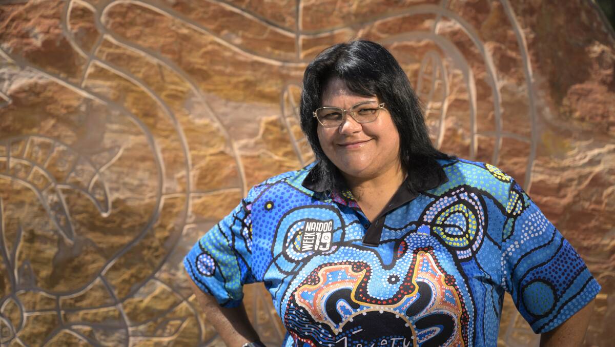 Ngunnawal woman Selina Walker is the ACT Australian of the Year Local Hero 2024. Picture by Keegan Carroll