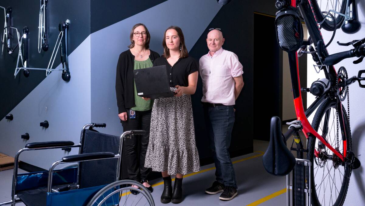 Elizabeth Chalker, Zoe Pollock, and Glenn Draper were some of the ACT Health epidemiogists who authored a 20-year review into injury hospitalisations for children. Picture by Sitthixay Ditthavong