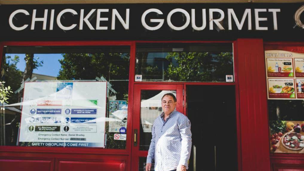 Chicken Gourmet is re-opening. Owner Gerard Sanfrancesco pictured. Picture by Jamila Toderas