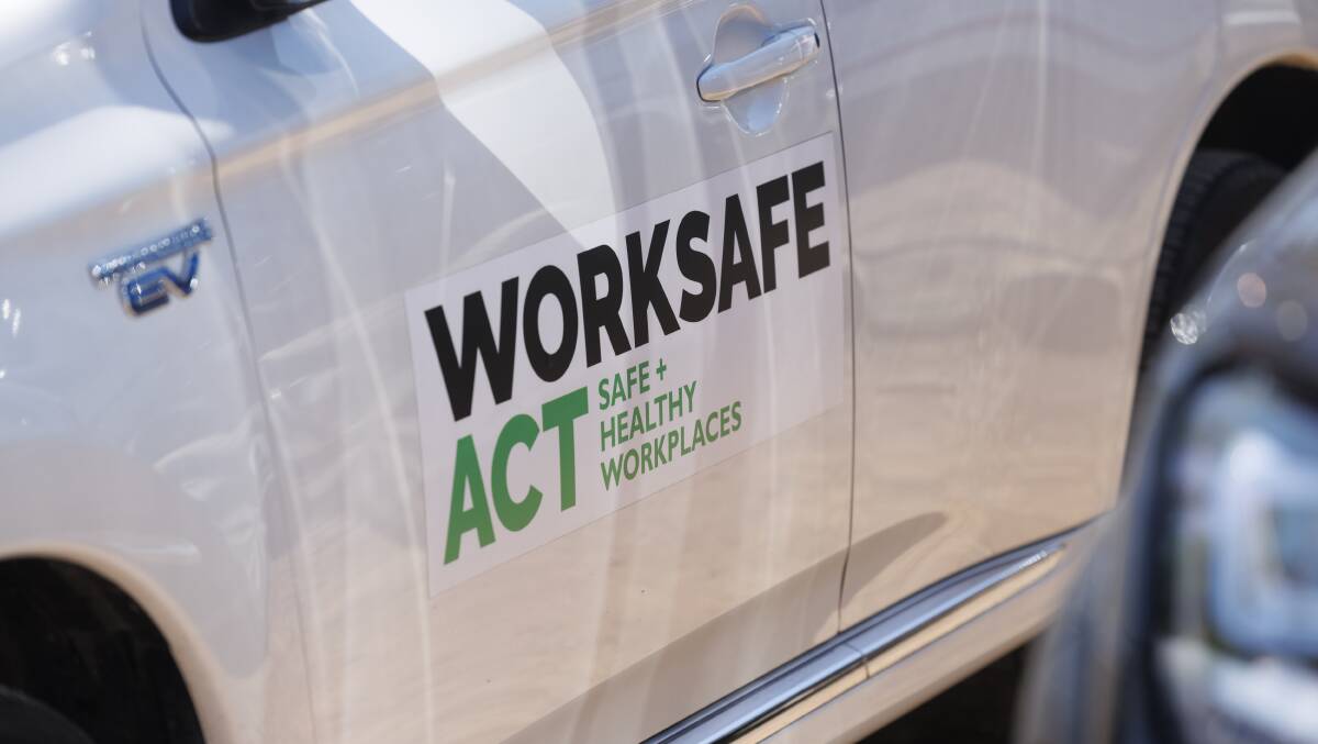 Worksafe ACT. Picture by Keegan Carroll