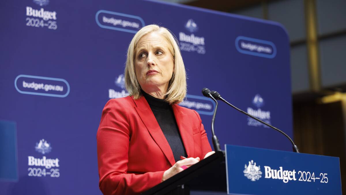 Public Service Minister Katy Gallagher has defended APS jobs. Pictures by Keegan Caroll
