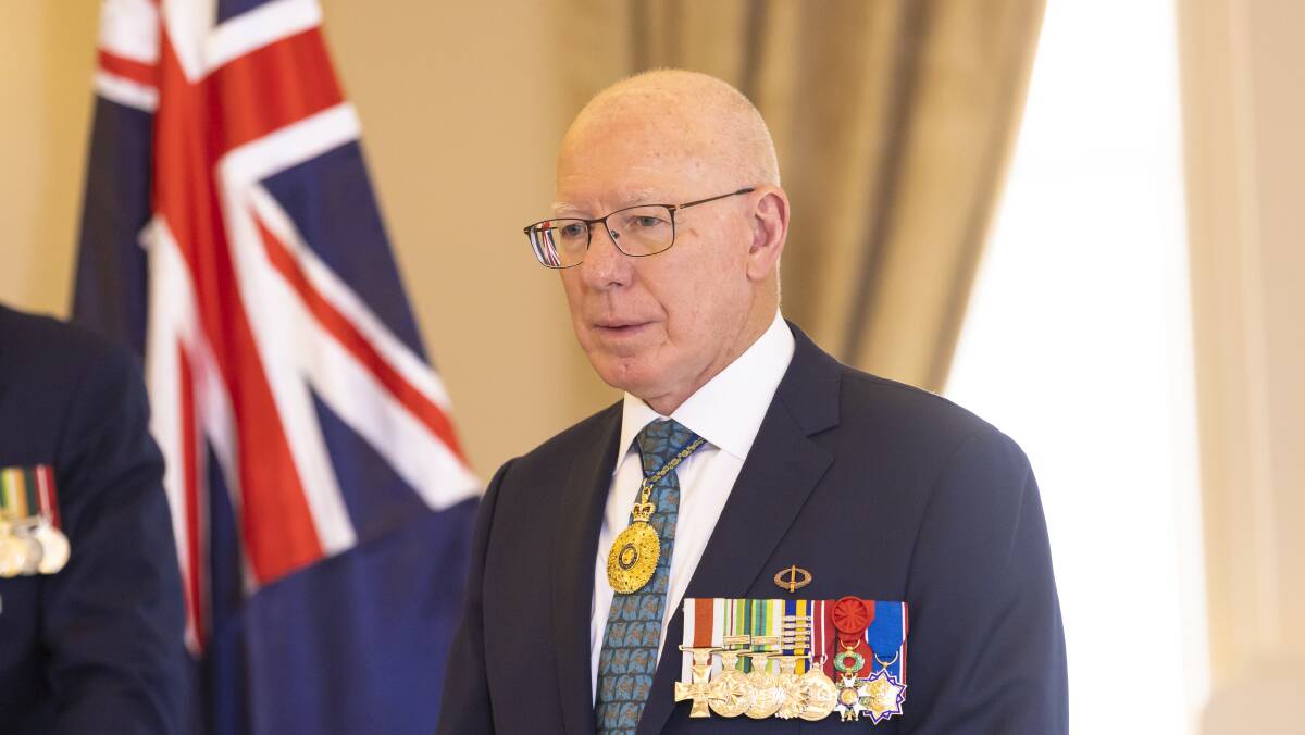 Governor-General of Australia David Hurley. Picture by Keegan Carroll