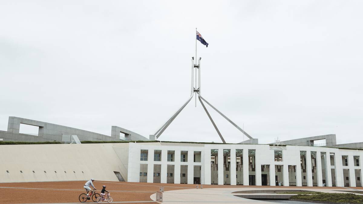 The departments which keep Parliament House running are still shrouded by secrecy. Picture by Dion Georgopoulos