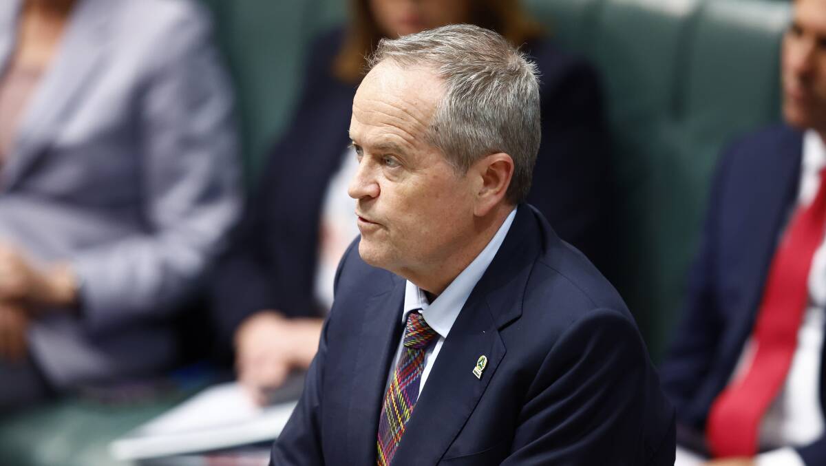 Services Australia has awarded a $620,000 contract for speechwriting services for minister Bill Shorten. Picture by Keegan Carroll
