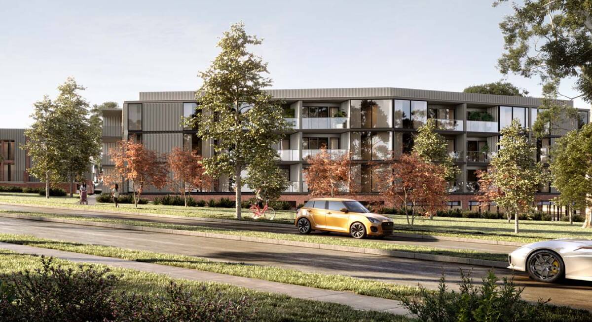 Multi-storey apartment buildings are among the proposed designs. Picture supplied