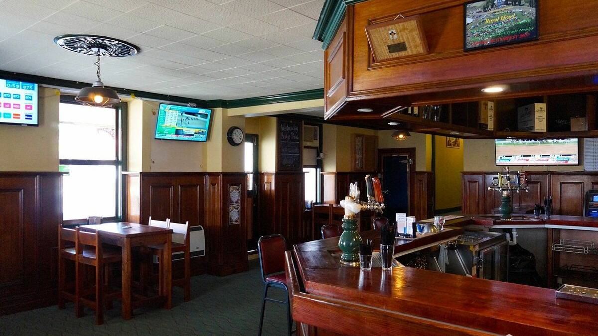 The bar inside the Royal Hotel Cooma. Picture CoreLogic
