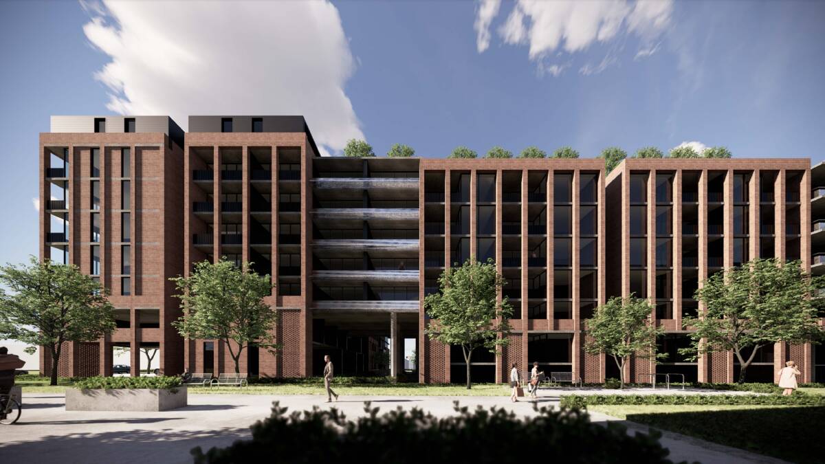 Guilfoyle House would be demolished to make way for 318 apartments under a developer's proposal. Picture Stewart Architecture