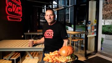 BZ Burgers Belconnen co-owner Paul Chapelli said business was strong despite cost-of-living pressures. Picture by Sitthixay Ditthavong