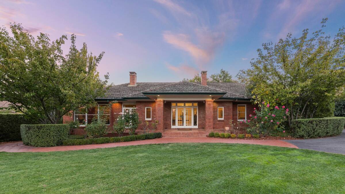 Unassuming from the street, this Forrest home sold for $6.1 million. Picture supplied