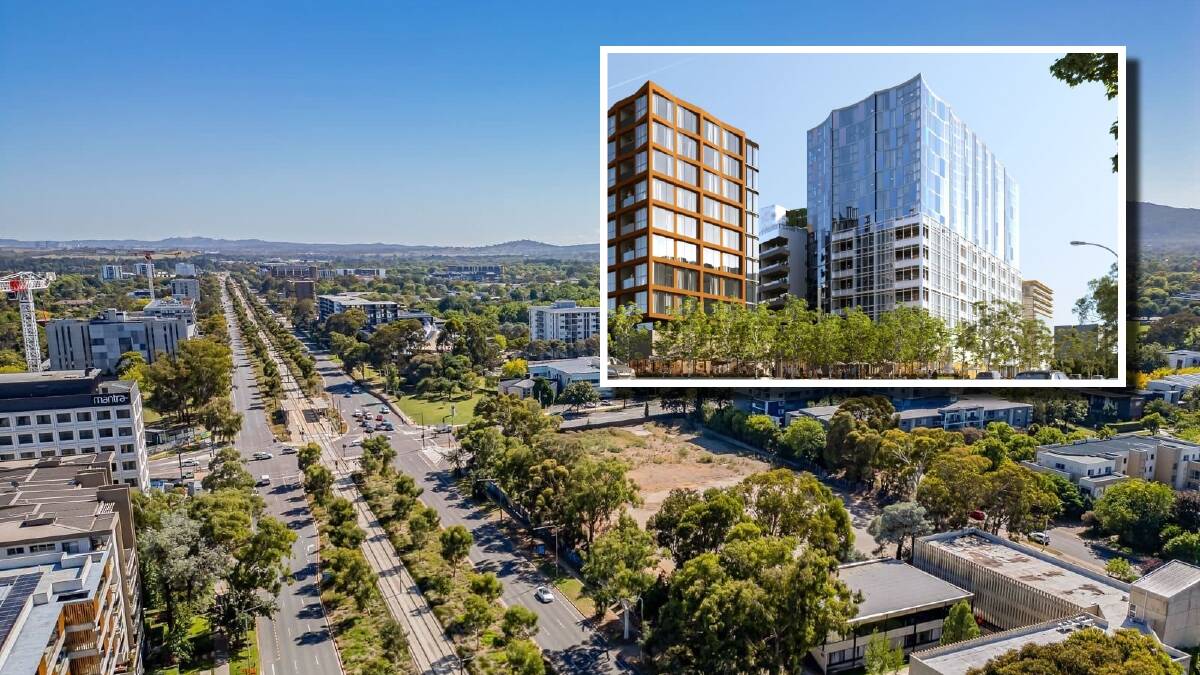 The block of land sits on the corner of Northbourne and Wakefield avenues. Picture supplied