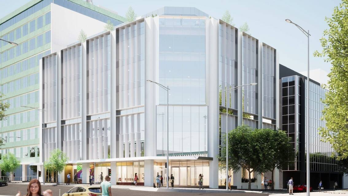 Morris Property Group has scaled back its proposal for a London Circuit office block. Picture supplied