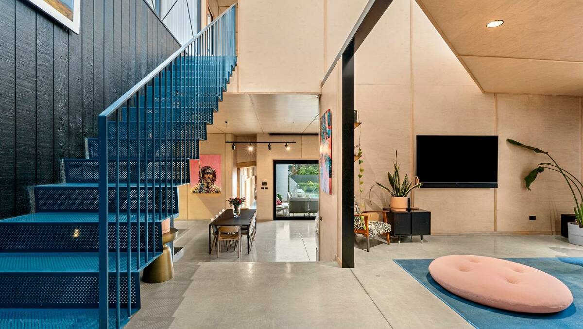 The eclectic home has won a number of awards since it was completed in 2019. Picture by Hayman Partners