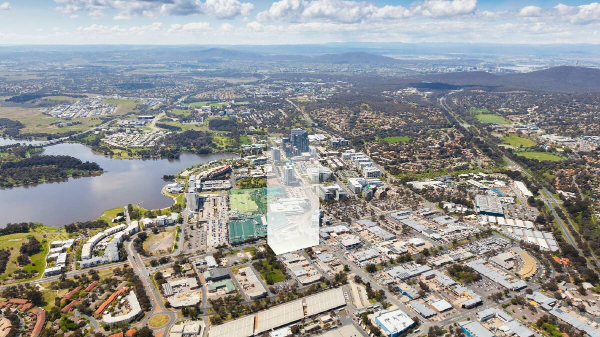 A development of up to 18-storeys-tall could be built in Belconnen. Picture JWLand