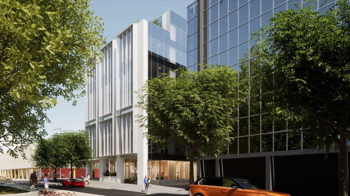 The building is proposed for the corner of London Circuit and Ainslie Place. Picture supplied