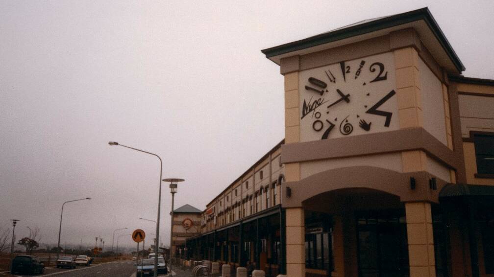 A photo of Marketplace Gungahlin when it opened in 1998. Picture supplied