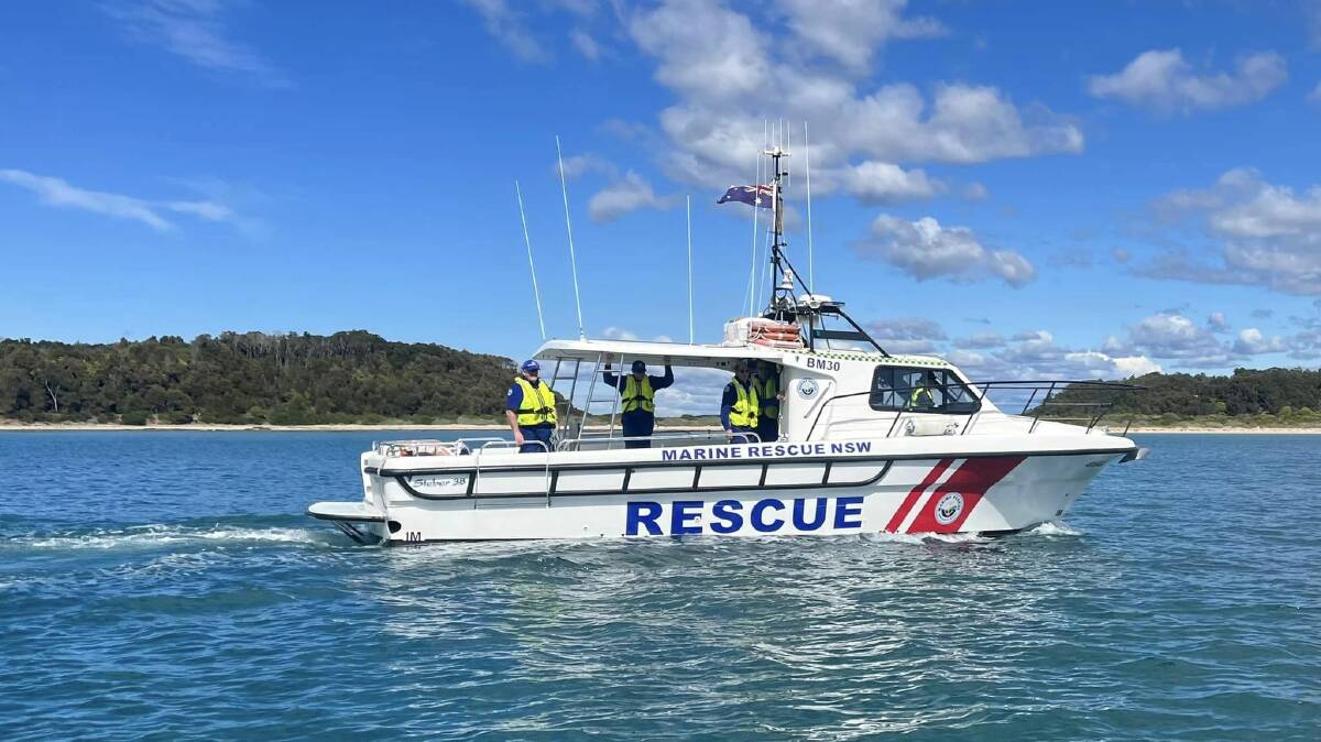 Marine Rescue Tuross Moruya is one of four Gilmore organisations to benefit from the second round of Strengthening Rural Communities - Rebuilding Regional Communities (RRC) program grants. Picture supplied.