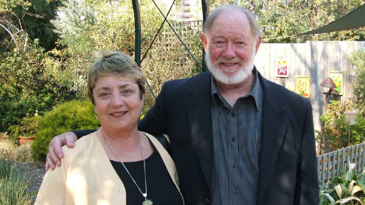 Edwin and Laurel Lloyd-Jones authors of 'The Elm Grove Story'. Picture supplied.