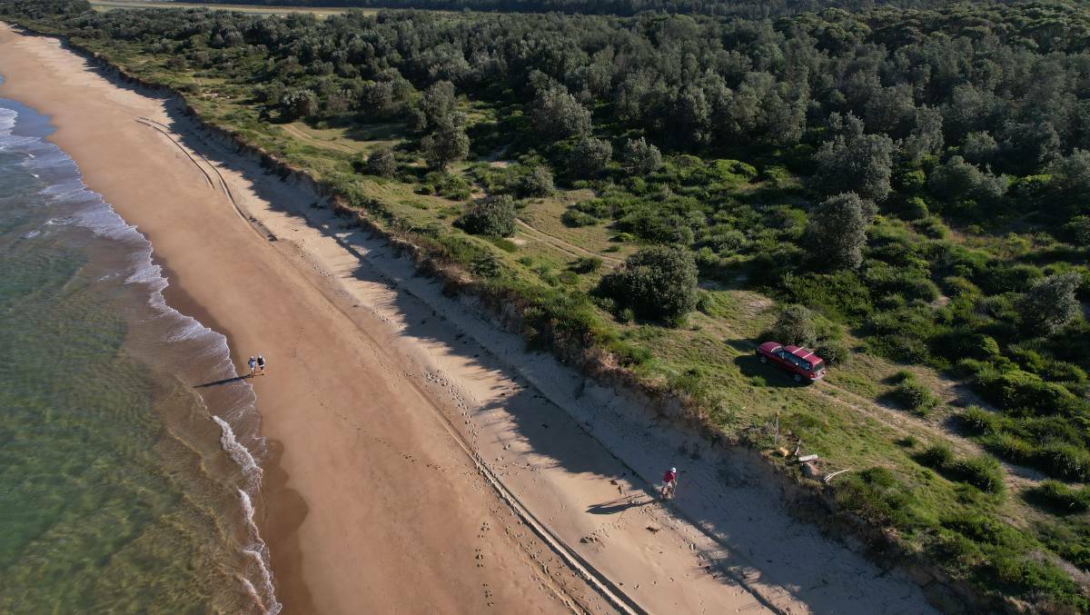 Eurobodalla Shire Councillors have voted to adopt the draft Eurobodalla Open Coast Coastal Management Program. Bengello Beach file picture.
