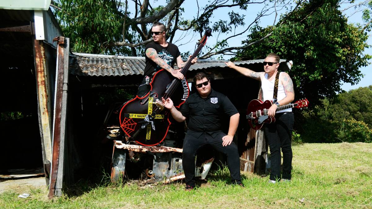 Bad Luck Kitty is just one band performing at the first Crank It Up Batemans Bay. Picture supplied.