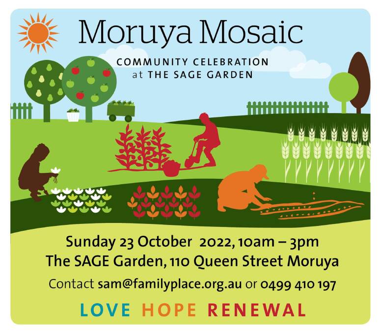 Join the Moruya community to make a big mosaic at the SAGE Garden.
