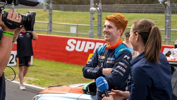 Bailey Sweeny of Batemans Bay was crowned Rookie of the Year in the TCR Australia Series. Picture supplied.