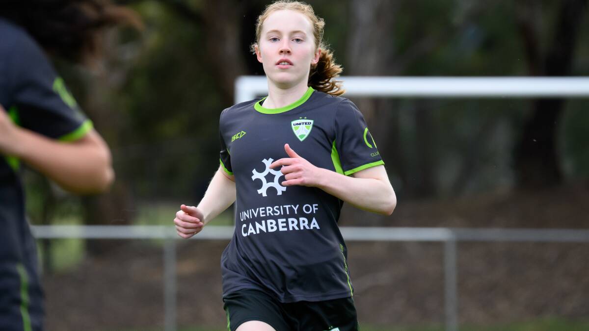 Canberra United defender Sasha Grove. Picture by Sitthixay Ditthavong