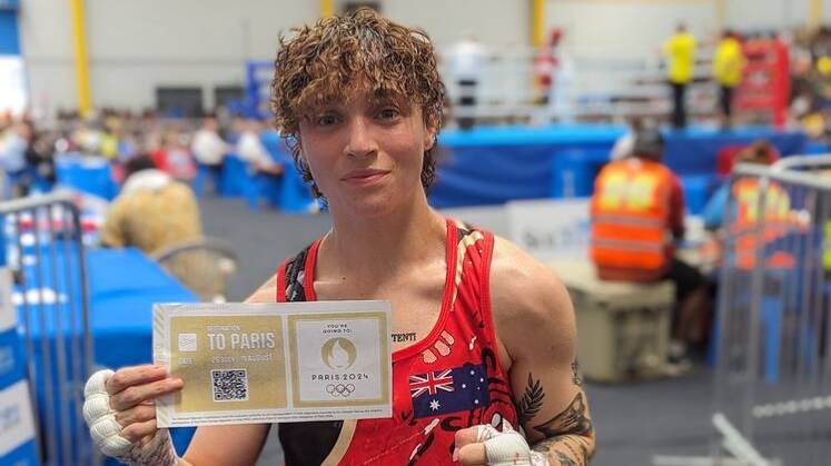 Monique Suraci got her ticket to the 2024 Paris Games. Picture Instagram (Boxing Australia)
