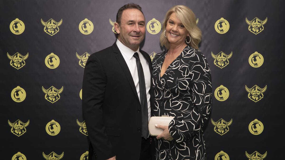 The Canberra Raiders' players, staff, and loved ones celebrate the Meninga Medal awards night. Pictures by Keegan Carroll.