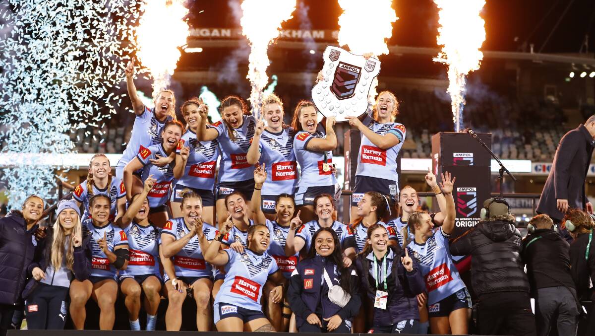 NSW won the 2022 Origin series in Canberra. Picture by Keegan Carroll