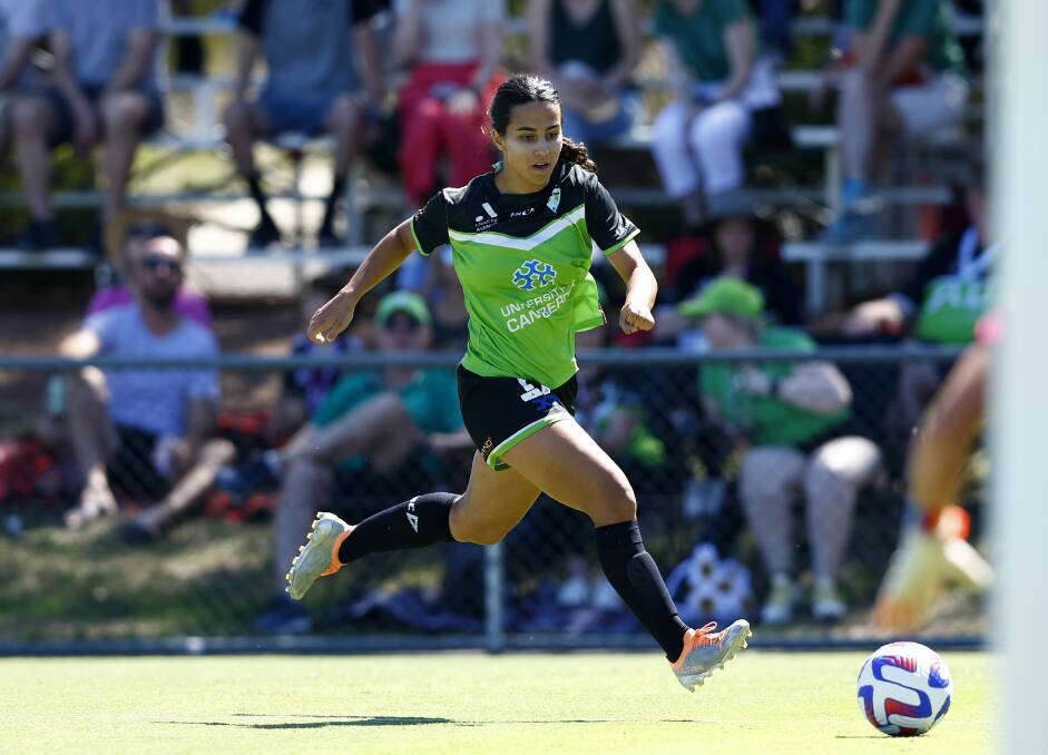 Canberra United midfielder Vesna Milivojevic. Picture by Keegan Carroll