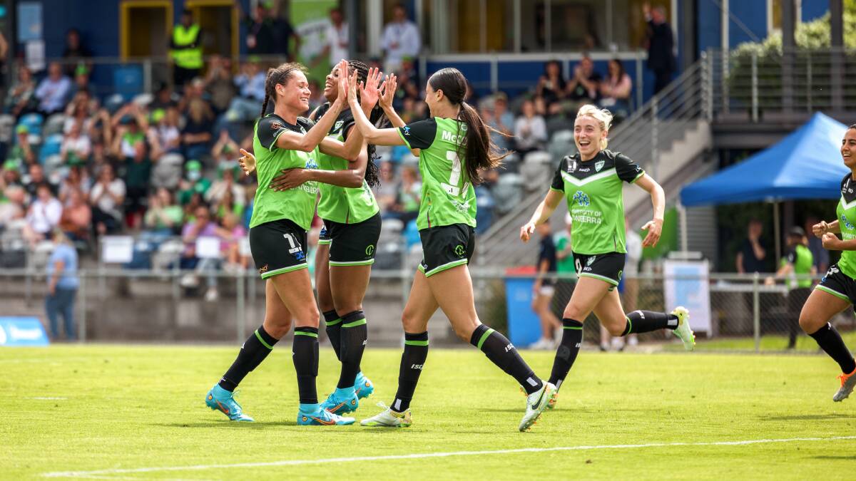 Canberra United is the only A-League franchise that is represented solely in the women's competition. File picture 