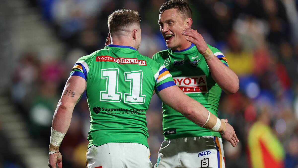 Jack Wighton scored a game-equalling try. Picture Getty Images