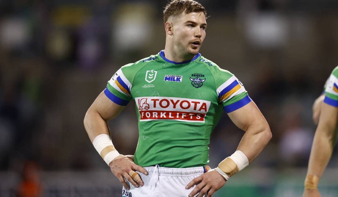 Canberra Raiders' Hudson Young. Picture by Keegan Carroll