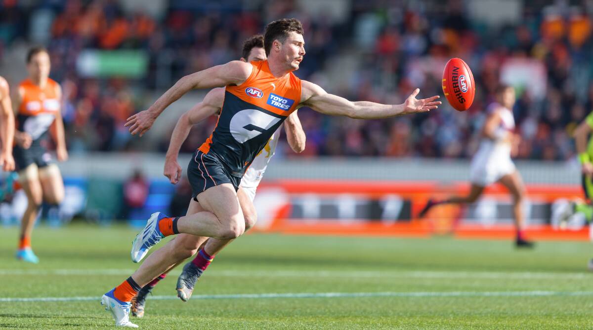 Giants star Lachie Ash said there's undeniably a 'similar story' between GWS's 2019 and 2023 finals scenarios. Picture by Sitthixay Ditthavong