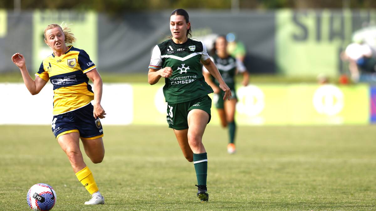 Canberra United's Sofia Christopherson is confident her side can finish the year strongly. Picture by Keegan Carroll
