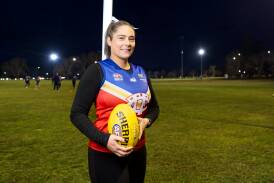 Kat Ghirardello is set to play her 200th game for Tuggeranong Valley this weekend. Picture by Sitthixay Ditthavong