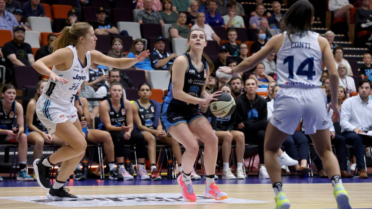 WNBL Round 11: Canberra Capitals v Southside Flyers, at the National Convention Centre Canberra. Pictures by James Croucher.
