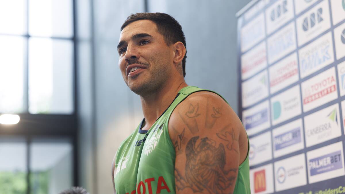 Canberra Raiders re-sign halfback Jamal Fogarty until 2026. Picture by Keegan Carroll