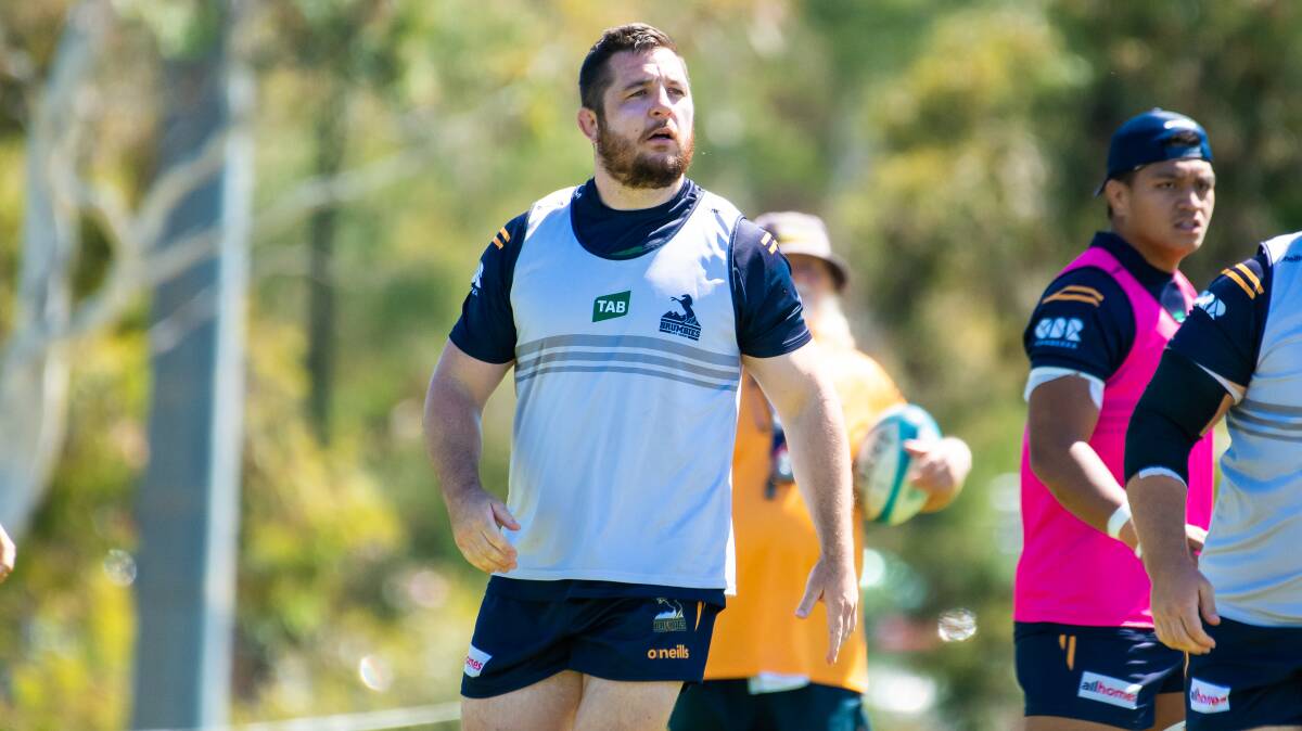 Connal McInerney has recommitted to the Brumbies. Picture by Elesa Kurtz