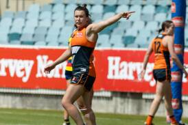 GWS Giants star Alyce Parker. Picture by Gary Ramage
