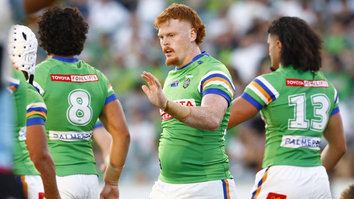 Canberra Raiders' Corey Horsburgh. Picture by Keegan Carroll