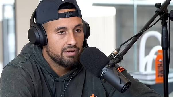 Nick Kyrgios was on the Impaulsive podcast covering a range of topics. Picture from Impaulsive