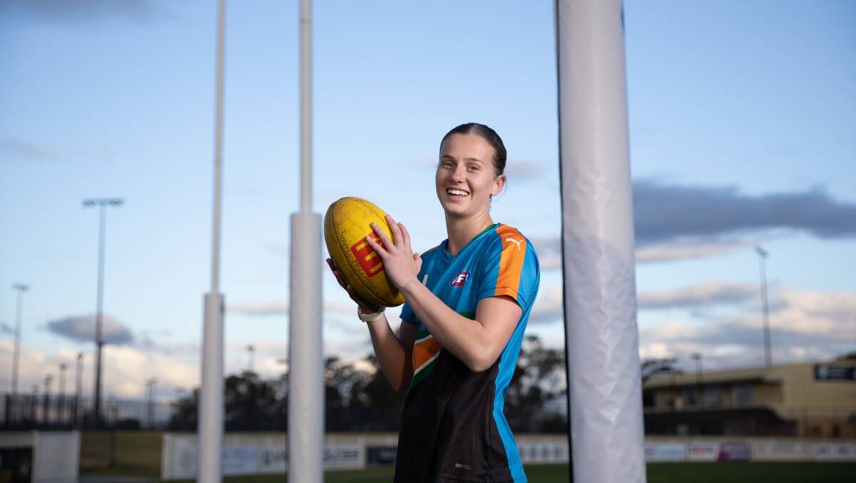 Cleo Buttifant has her sights set on the AFLW. Picture by Madeline Begley