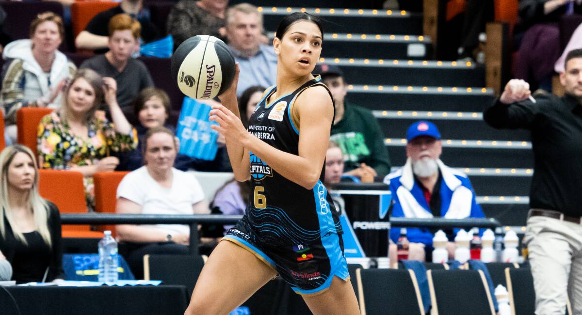 Shaneice Swain has departed the Canberra Capitals. Picture by Elesa Kurtz
