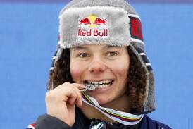 Valentino Guseli won halfpipe silver at the FIS Snowboard World Championships. Picture Getty Images