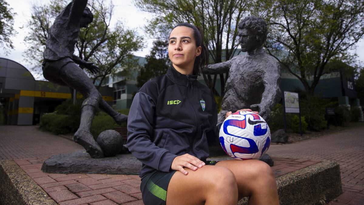 Canberra United recruit Vesna Milivojevic. Picture by Keegan Carroll.