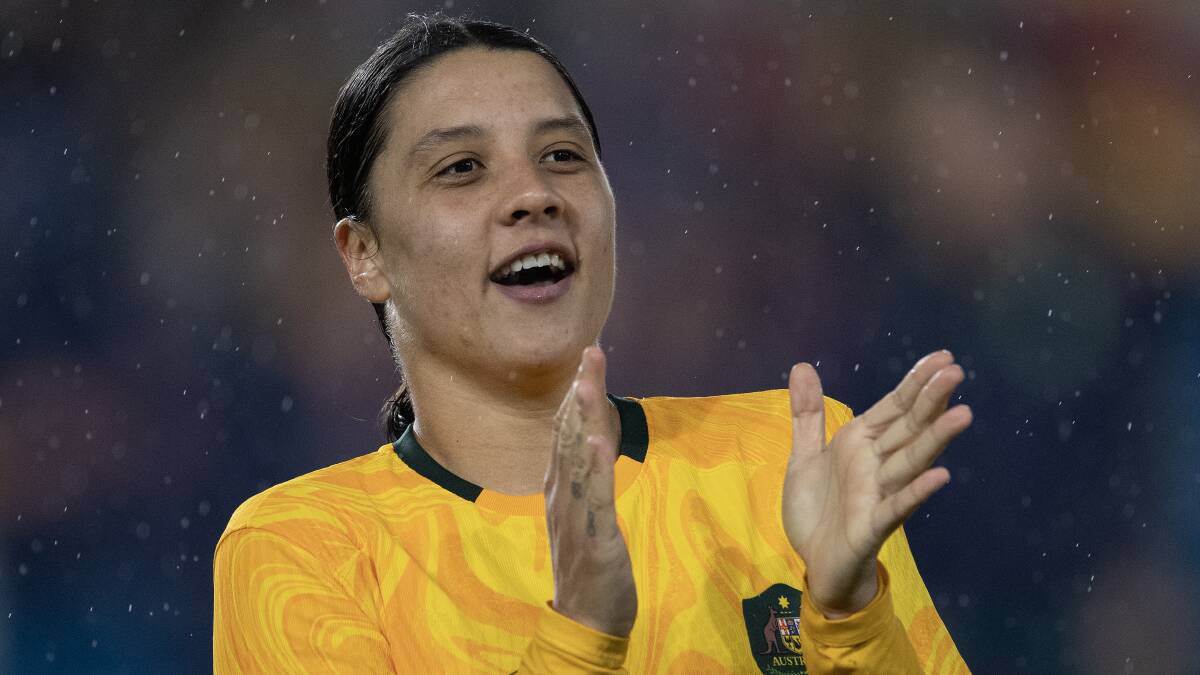 Sam Kerr of the Matildas. Picture Getty Images