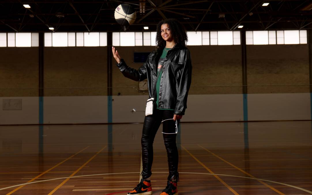 Rae Burrell wants to win a WNBL championship with the Capitals. Picture by James Croucher
