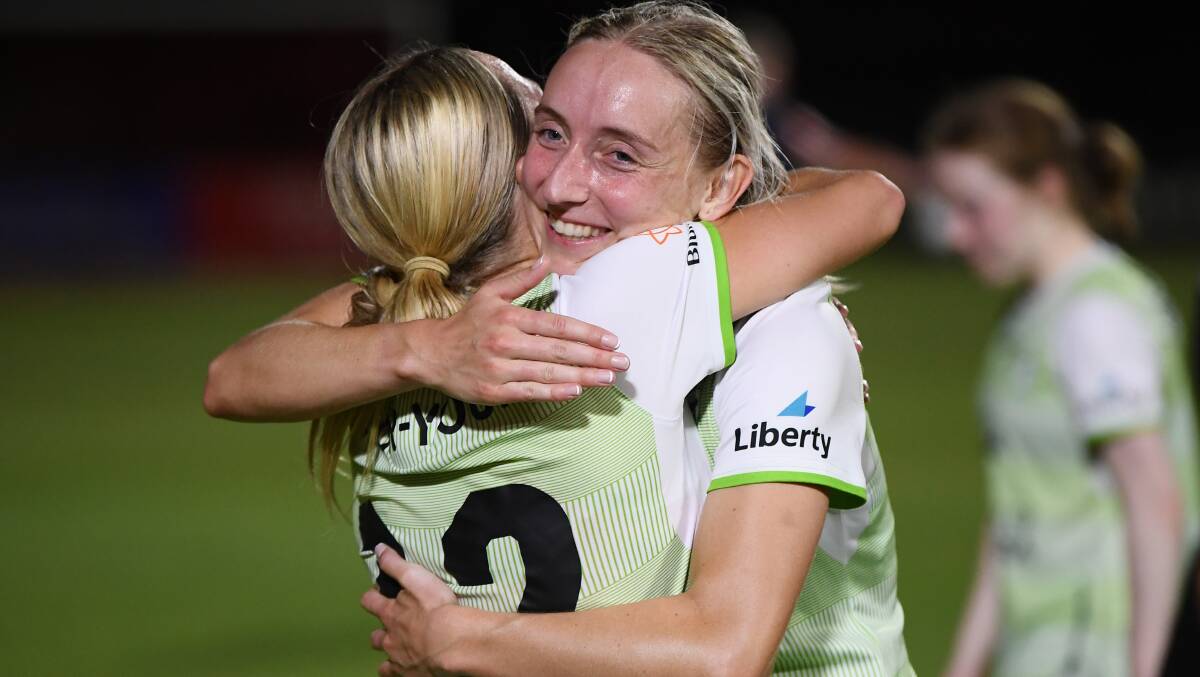 Nicki Flannery and Canberra United want to keep winning. Picture Getty Images