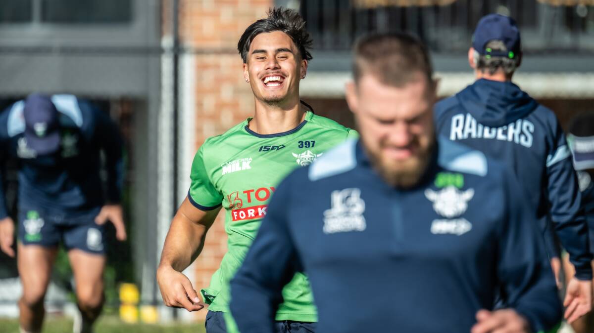 NRL news: Kaeo Weekes finds kicking game for Canberra Raiders | The  Canberra Times | Canberra, ACT